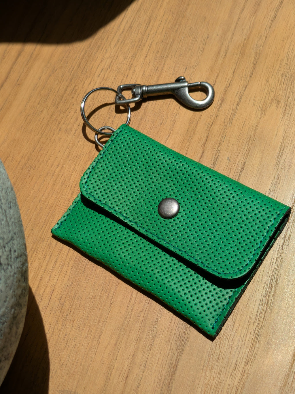 Kim White Keychain Wallet - Colors & Patterns