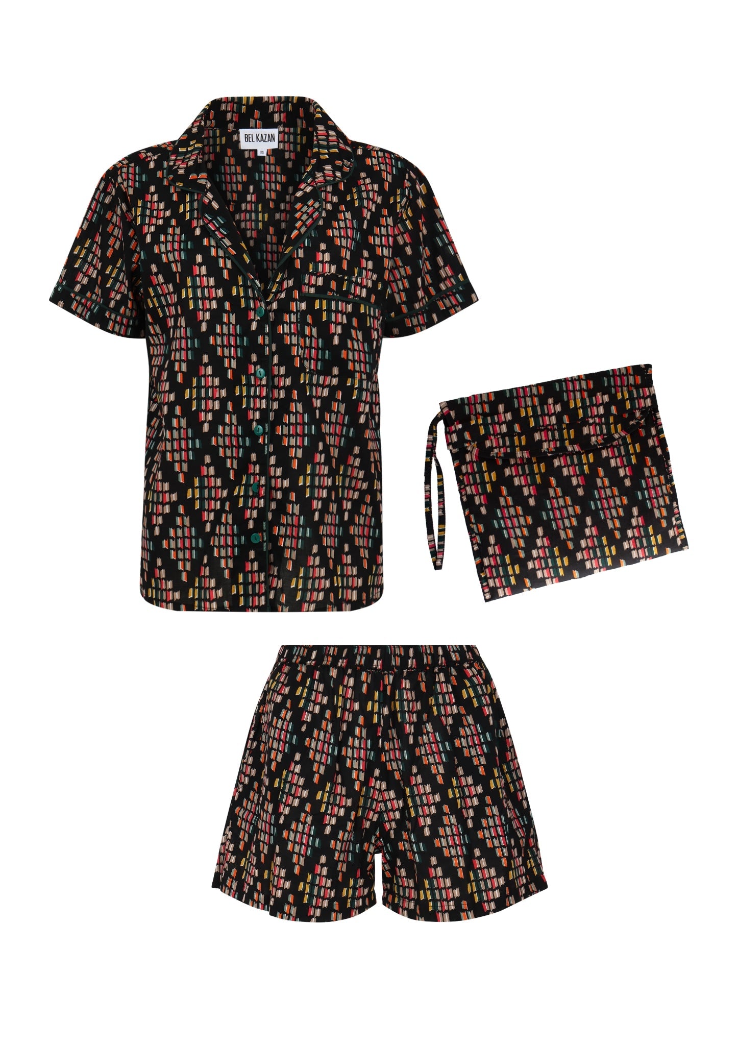 Mandy Pajama Set with Pouch