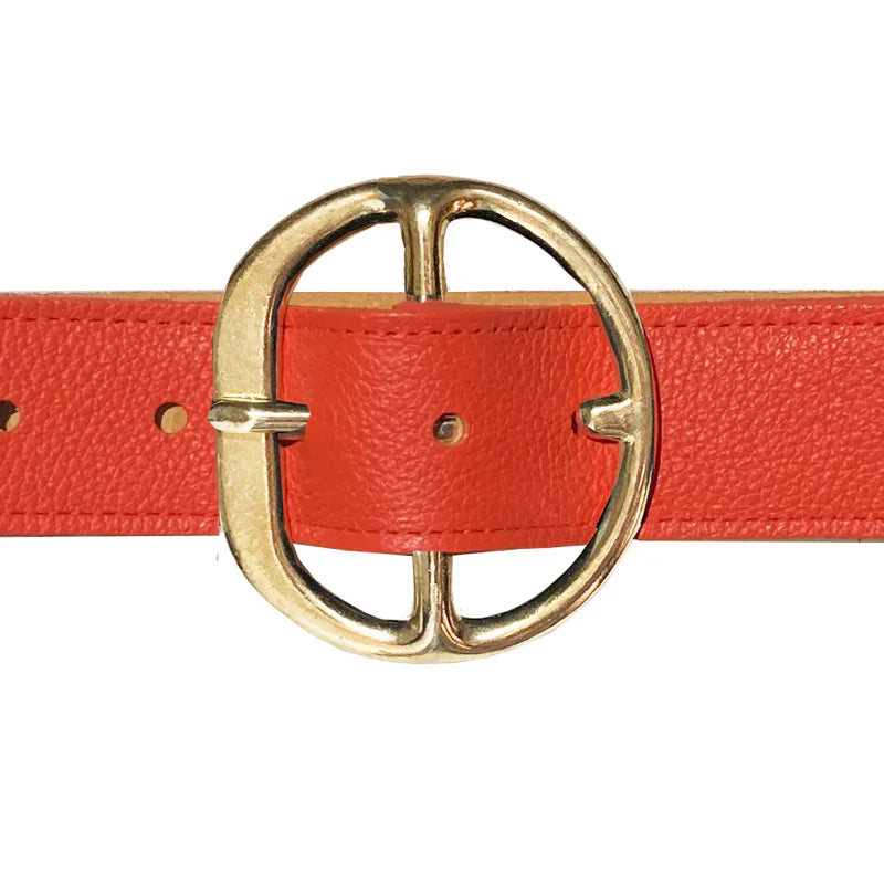 Kim White - Chunky Hip Belt - Tangerine