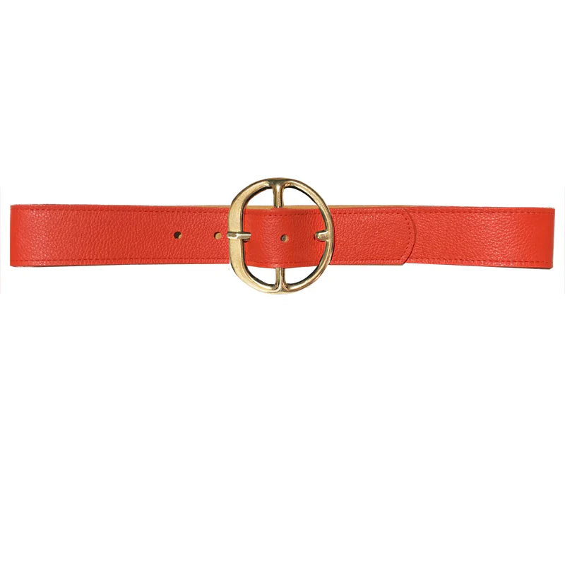 Kim White - Chunky Hip Belt - Tangerine