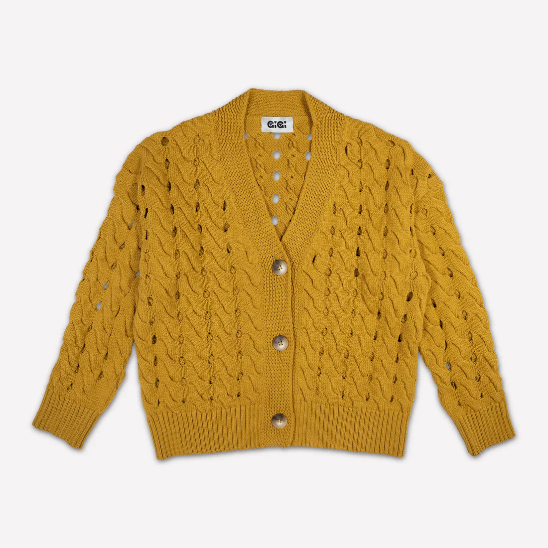 GiGi Knitwear - Open Cable Cardigan