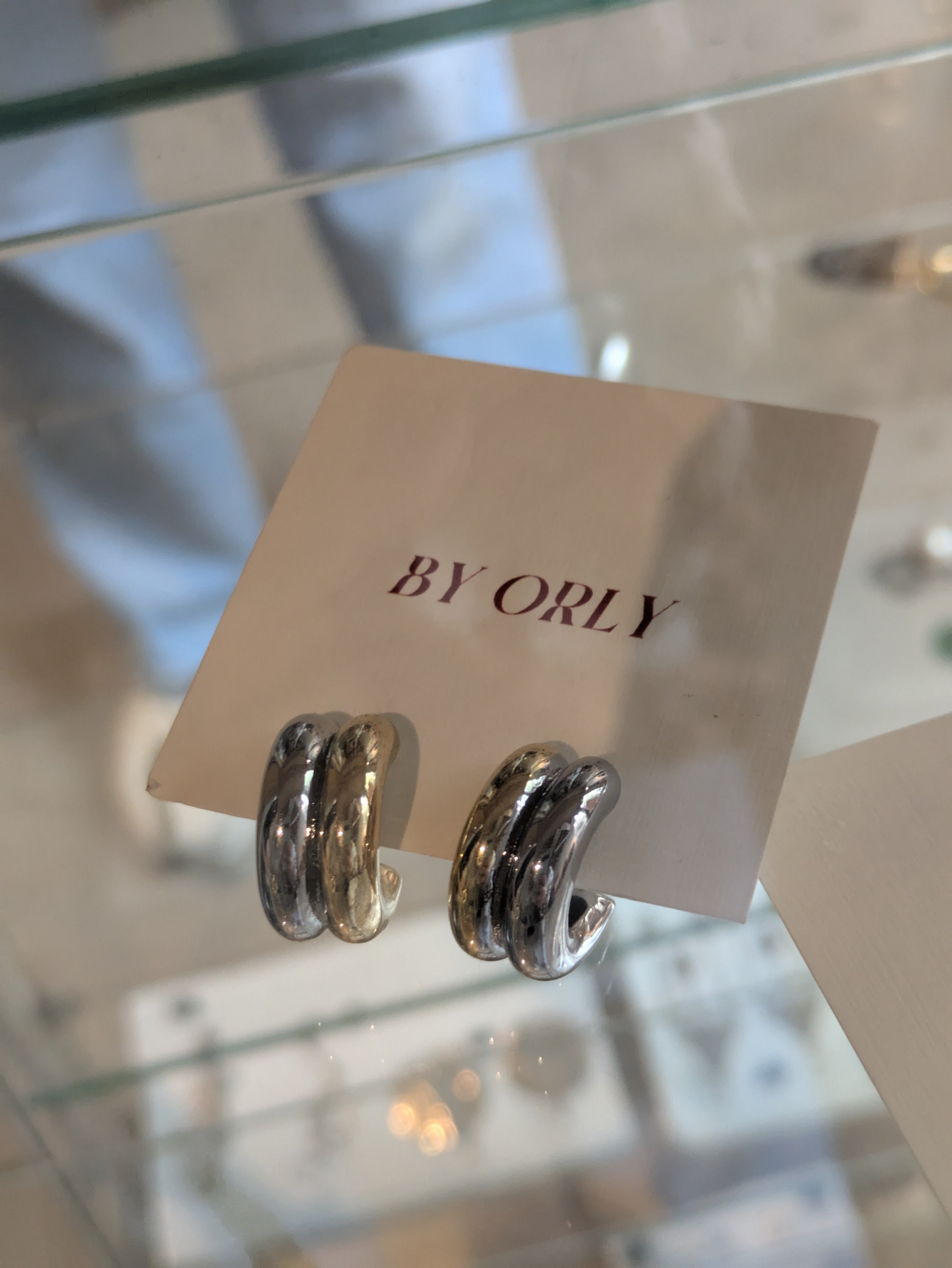 BY ORLY - Elba Hoops (mixed metal)