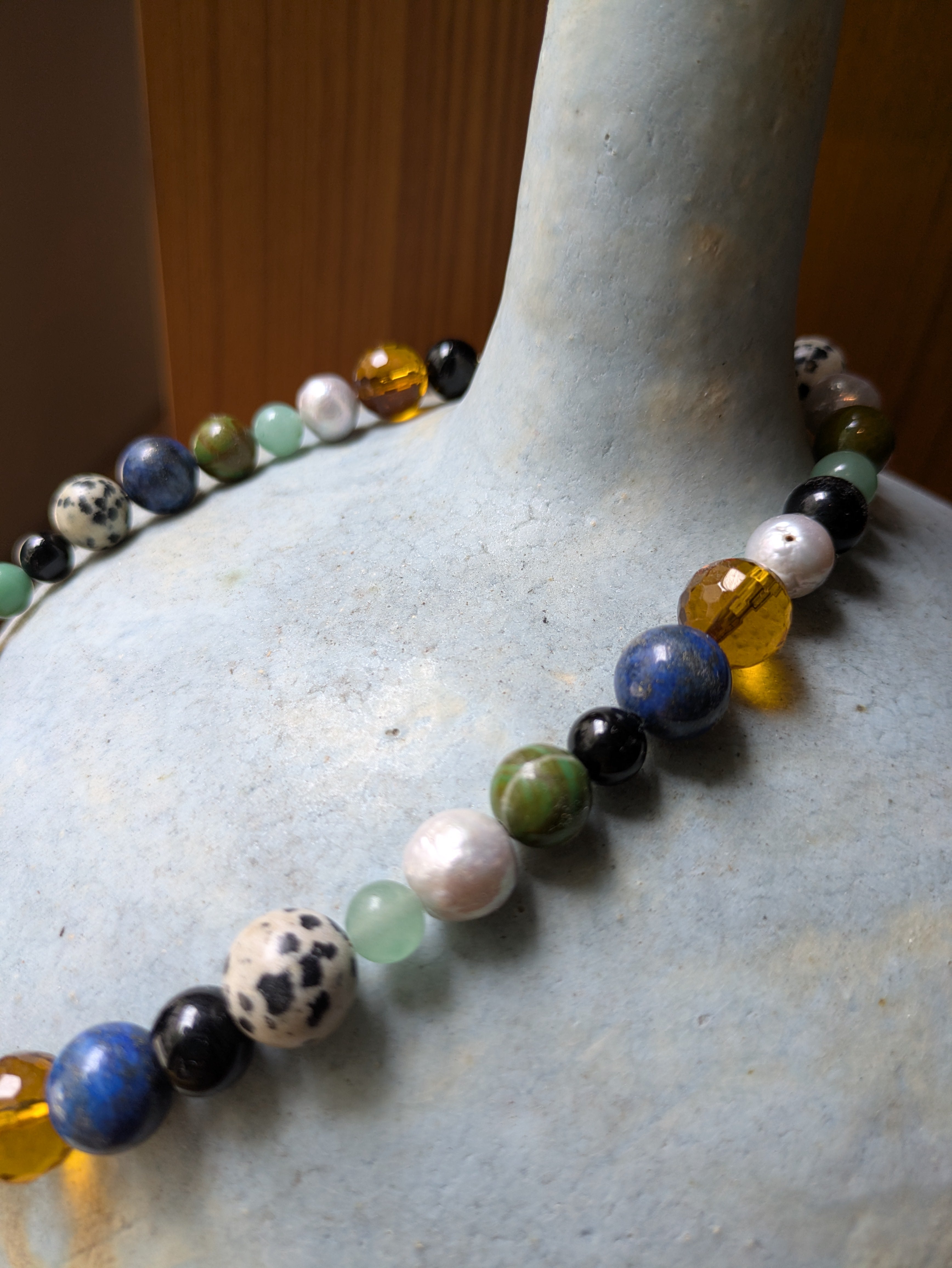 BY ORLY - MULTI GEMSTONE NECKLACE