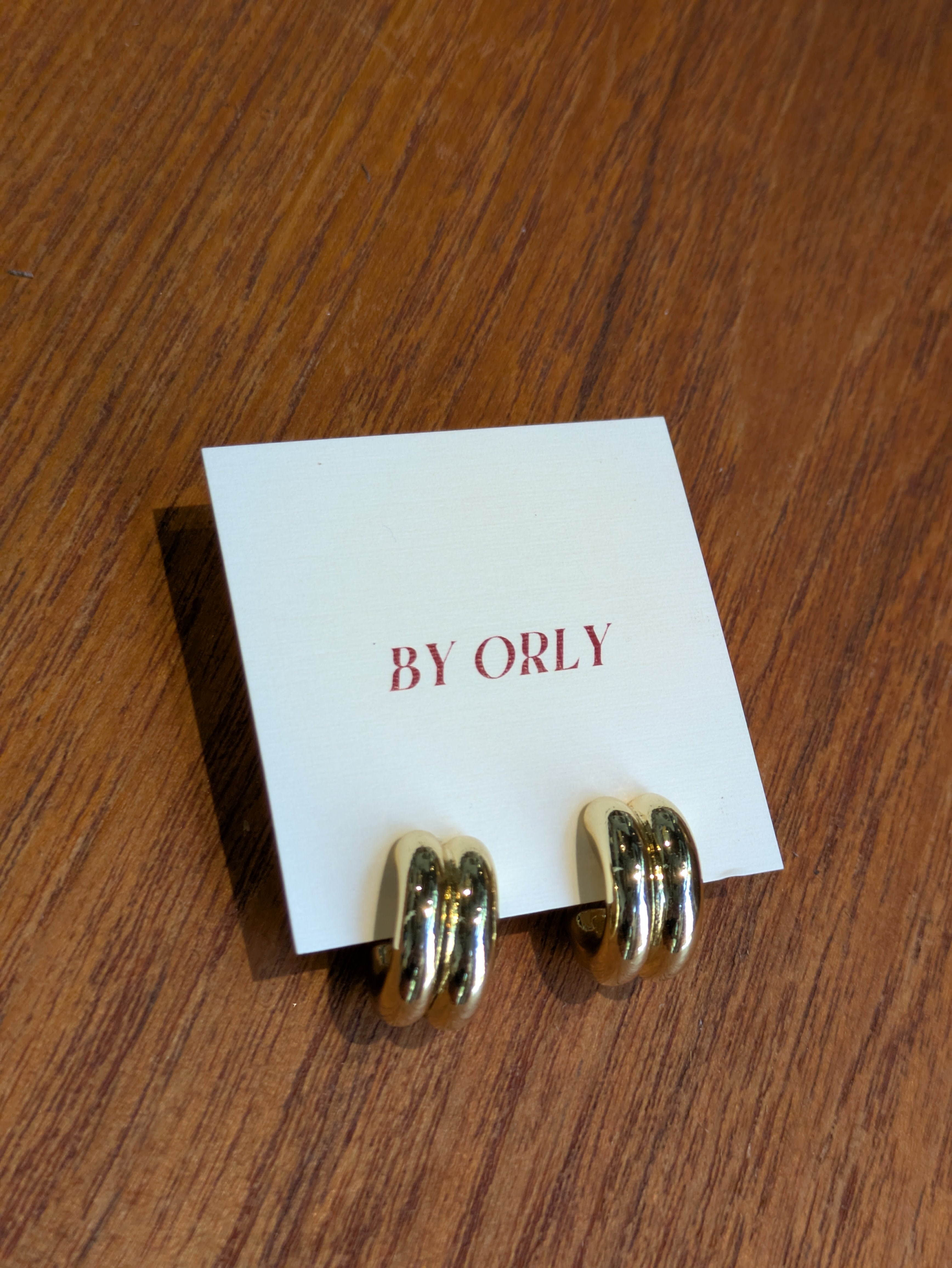 BY ORLY - Elba Hoops (gold)