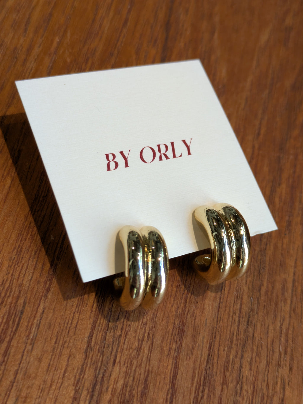 BY ORLY - Elba Hoops (gold)